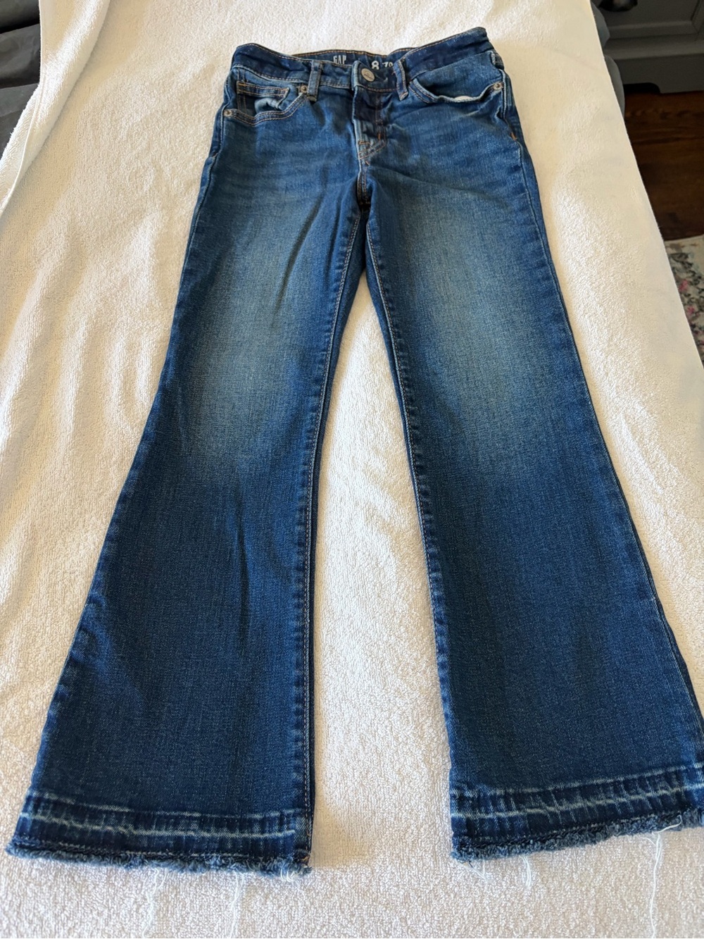 GAP Kids Dark Blue Flare Jeans